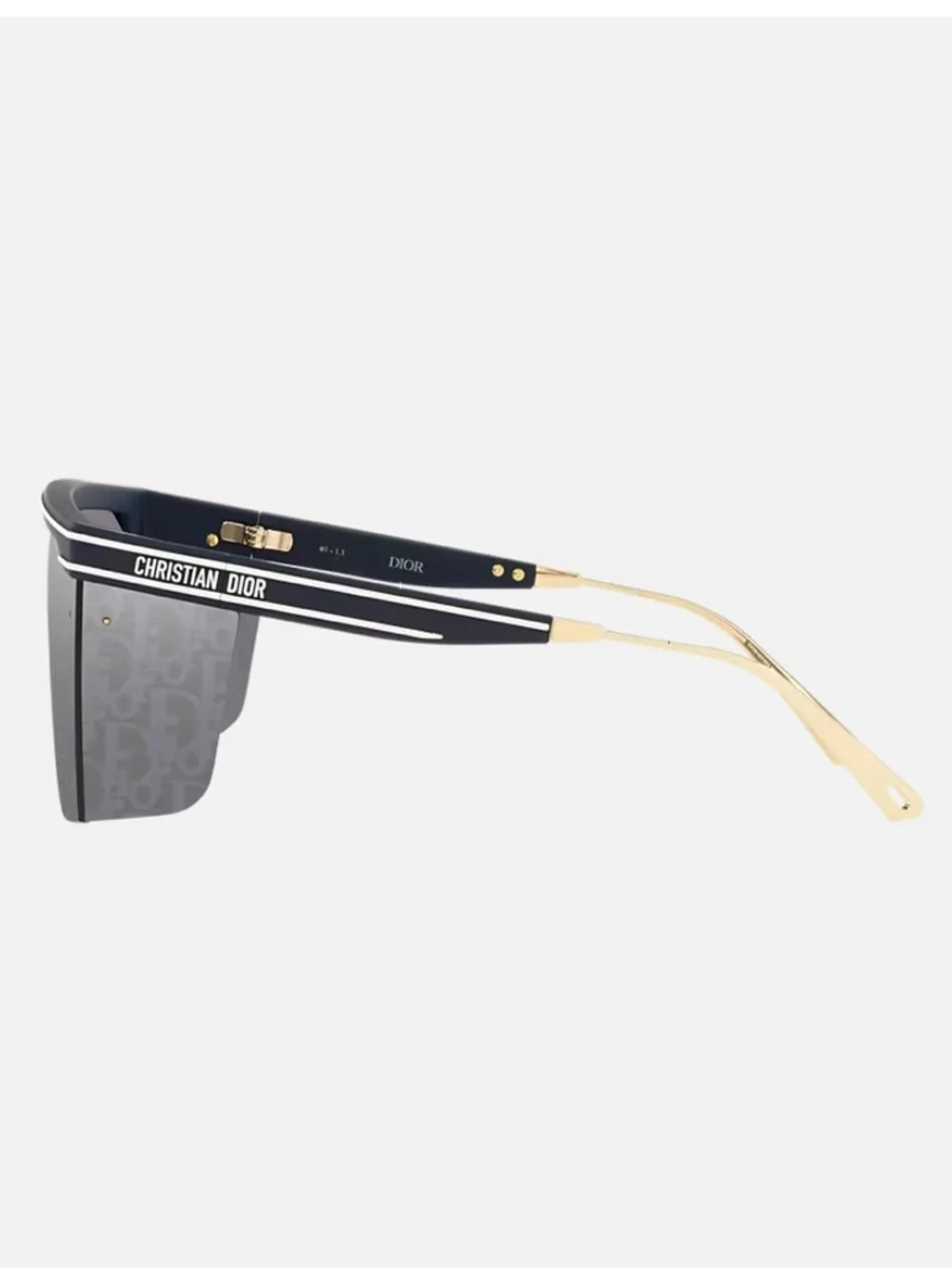 Christian Dior DiorClub M1U 31B8 Shield Sunglasses Logo Lens Oversized - Picture 2 of 7